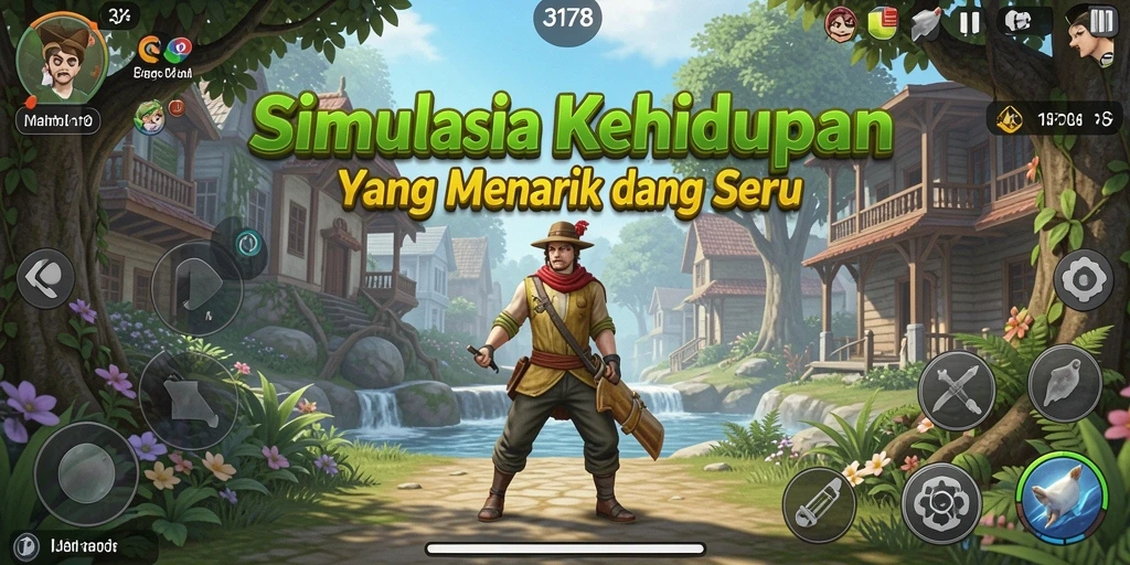 Tangkapan layar gameplay 3178 dengan karakter dan lingkungan menarik.