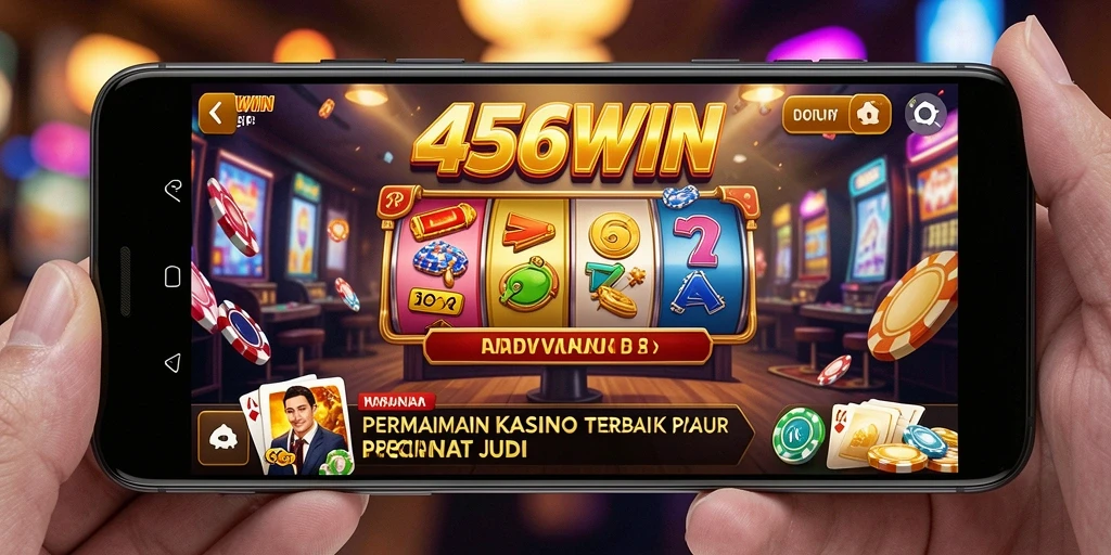 Screenshot gameplay Kasino 456WIN dengan tampilan menarik dan efek suara yang mendebarkan.