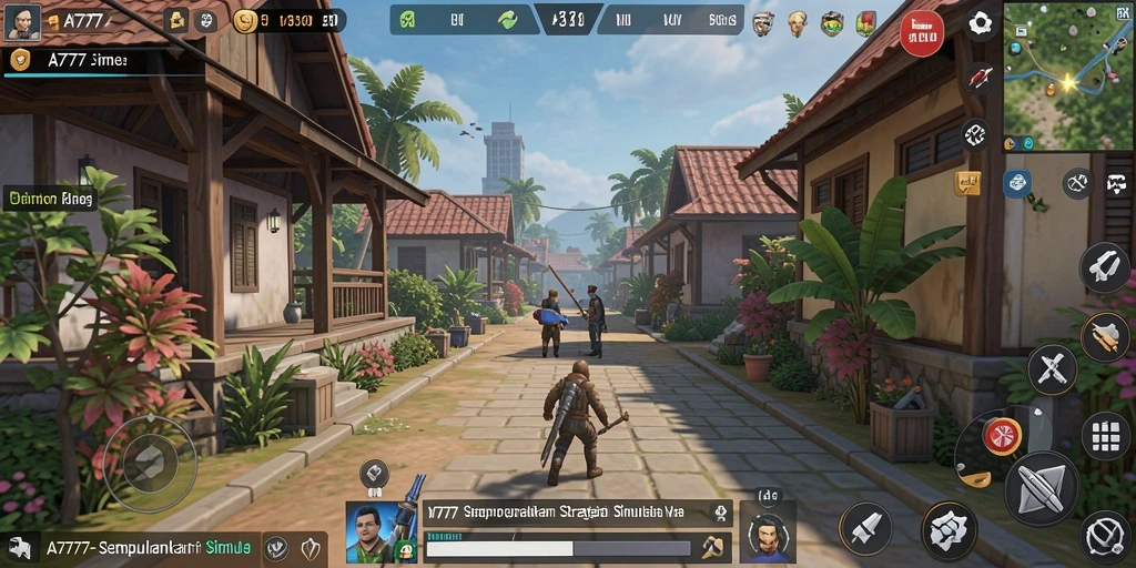 Tampilan menarik dari gameplay A7777 yang penuh strategi.