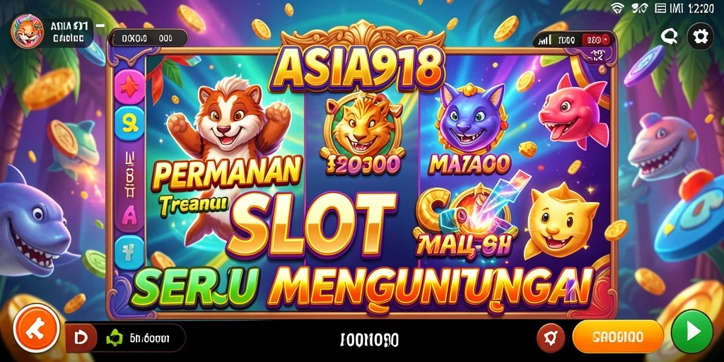 Gameplay menarik dan penuh warna dari ASIA918 Slot.