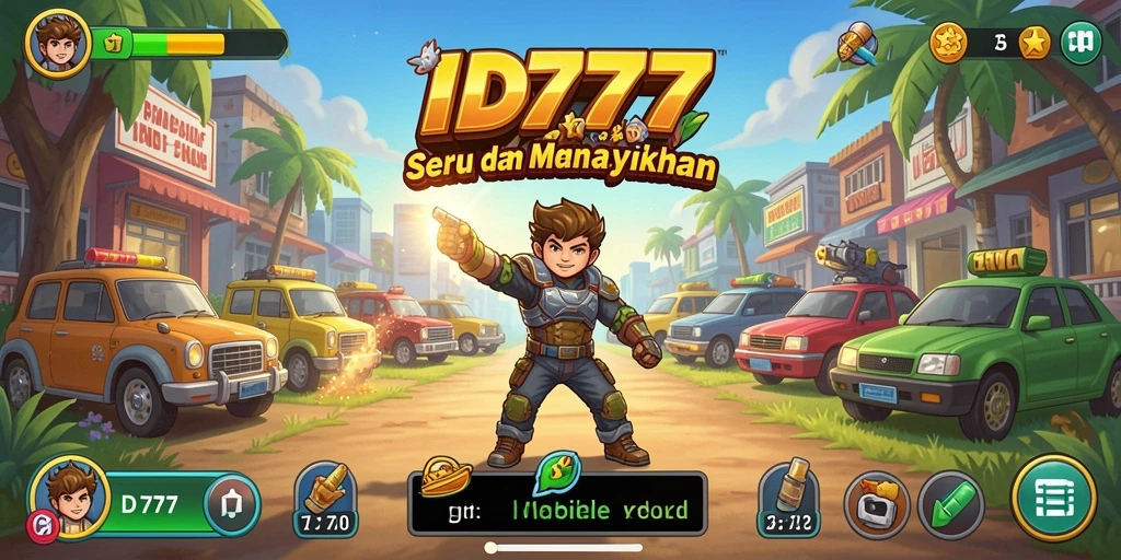 Gameplay seru dan menantang dalam ID777 yang penuh warna.