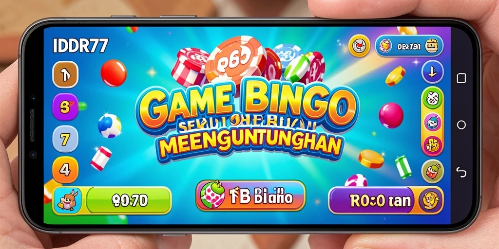 Screenshot gameplay seru dalam permainan Bingo IDR77.