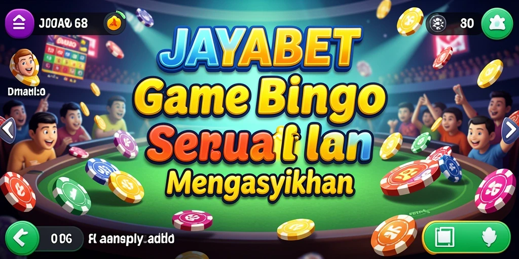 Gameplay JAYABET yang seru dan menarik saat bermain Bingo.