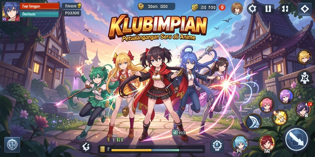 Tampilan menarik dari gameplay <strong>KLUBIMPIAN</strong> yang memukau dan penuh aksi.