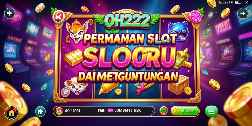 Gameplay menarik dari OH222 yang menampilkan mesin Slot.