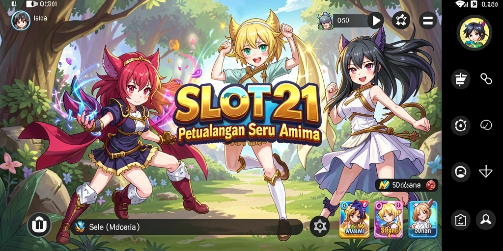 Gameplay seru yang penuh warna dalam SLOT21.