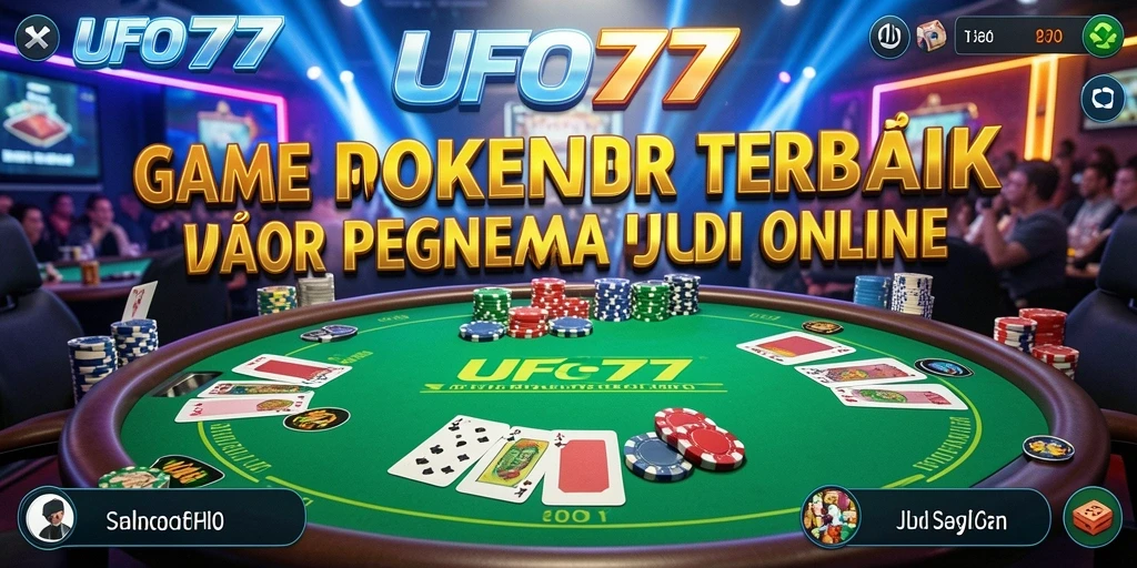 Gameplay poker yang mendebarkan dan menarik di UFO77.